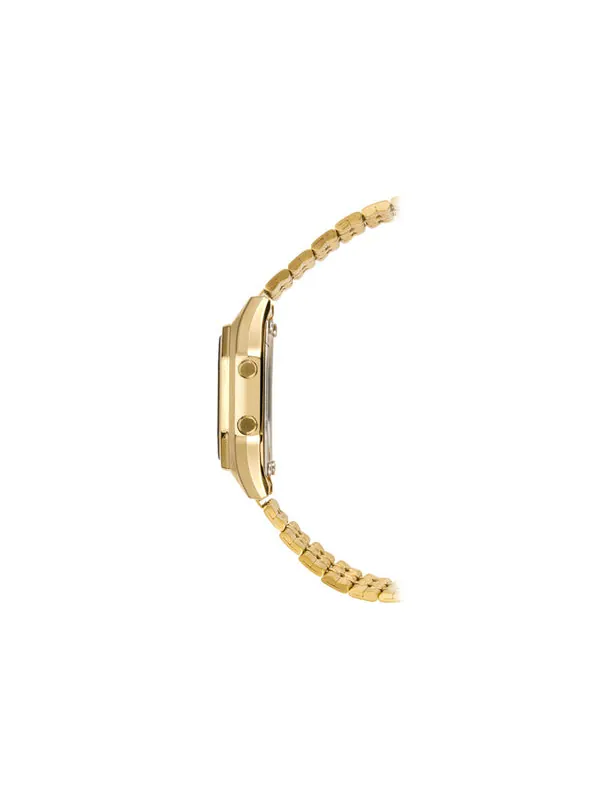 Часы CASIO Waterproof Quartz Unisex Mens Gold Digital — изображение 3 из 4, оттенок золото