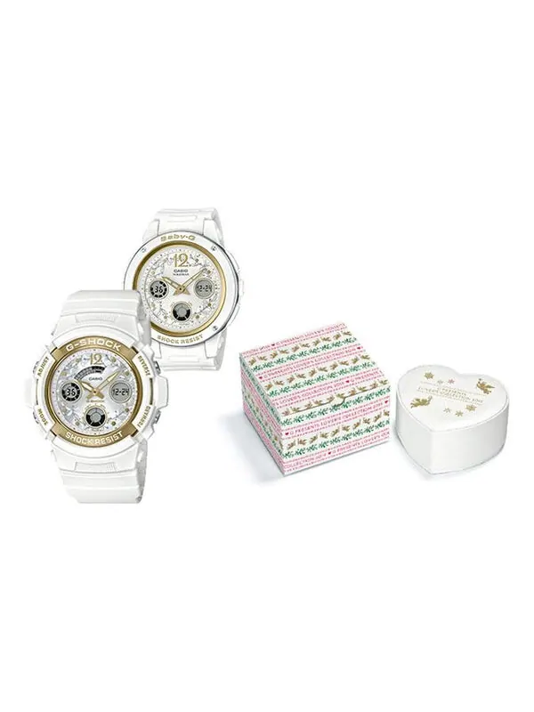 Часы CASIO Baby-G 'White' — изображение 1 из 4, оттенок белый/золотистый