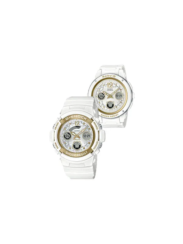 Часы CASIO Baby-G 'White' — изображение 2 из 4, оттенок белый/золотистый