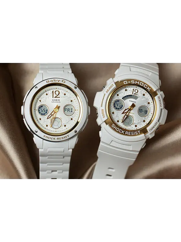Часы CASIO Baby-G 'White' — изображение 3 из 4, оттенок белый/золотистый