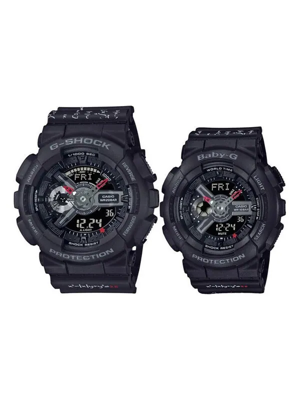 Часы CASIO G-Shock Analog-Digital 'Black' — изображение 1 из 4, оттенок черный
