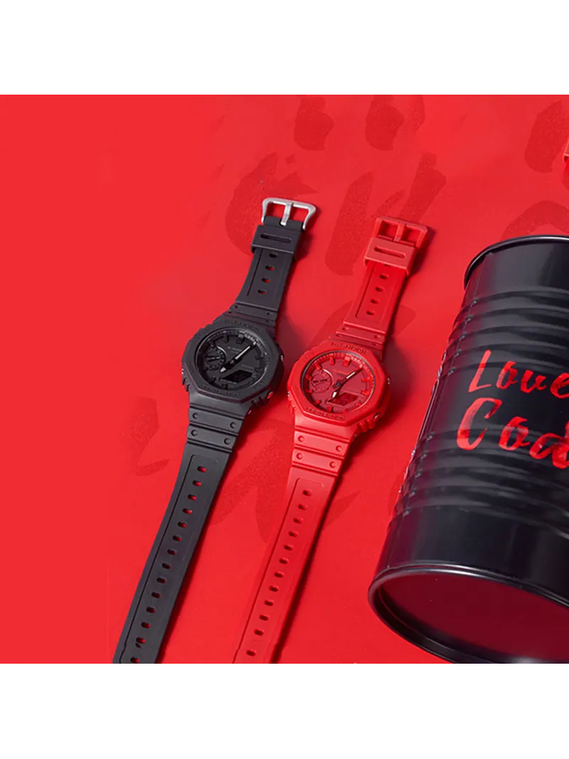 Набор инструментов для любителей Casio G-Shock Analog 'Black & Red' — изображение 6 из 6, оттенок черный красный