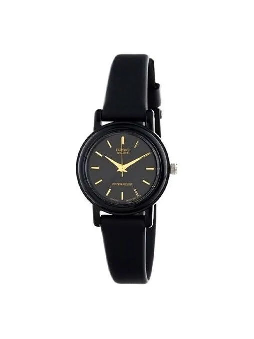 Часы analog 'black' Casio — изображение 1 из 4, оттенок черный/золотистый