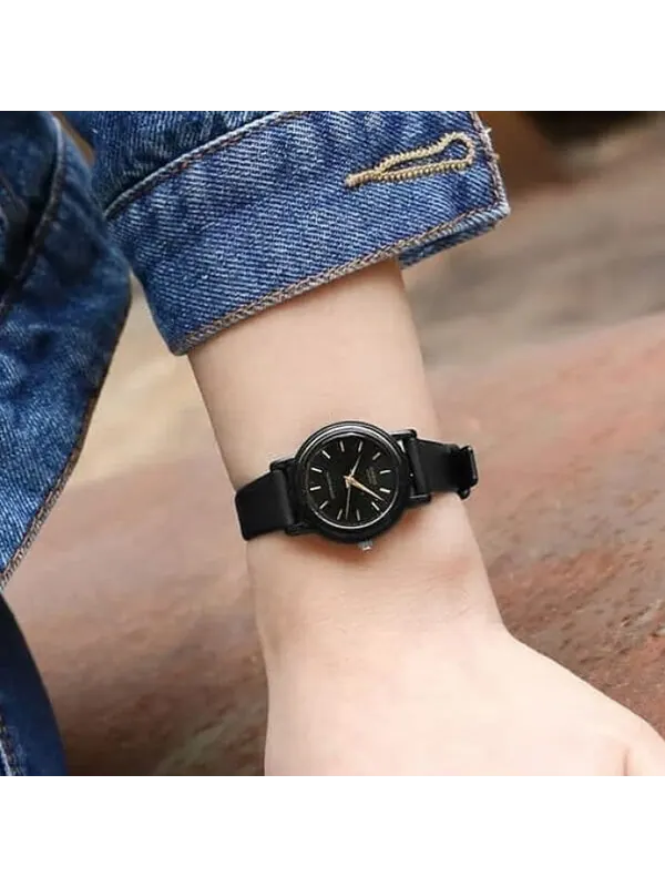 Часы analog 'black' Casio — изображение 3 из 4, оттенок черный/золотистый