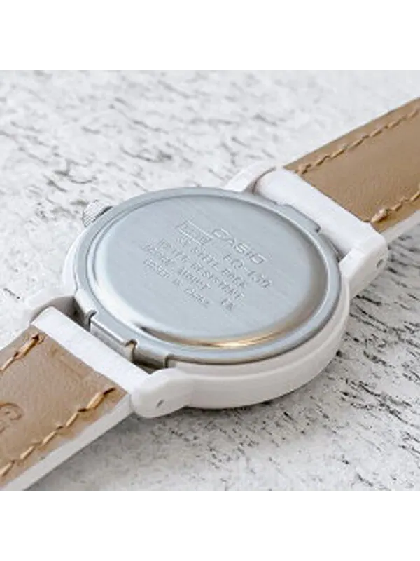 Часы CASIO Classic Fashion Elegant Minimalistic Macaron Waterproof Retro Quartz Leather Strap Watch — изображение 4 из 4