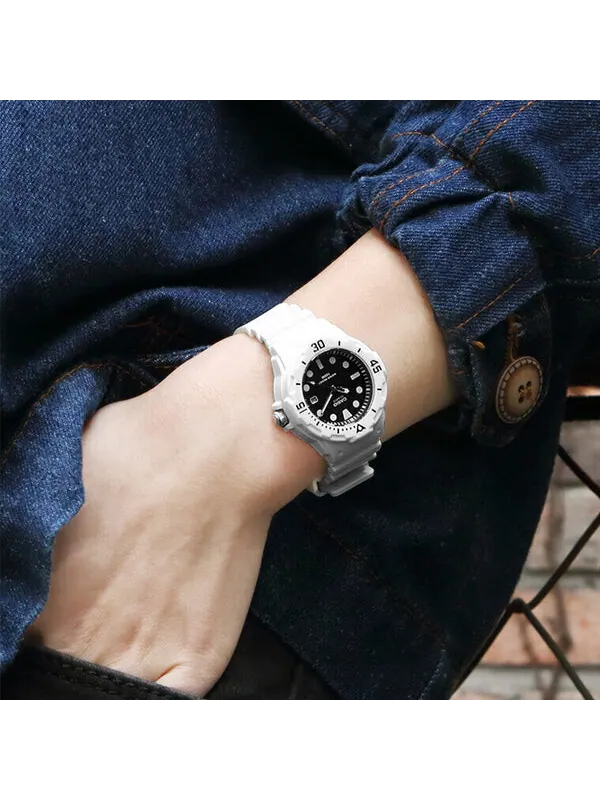 Часы CASIO Waterproof Sports Quartz White Analog — изображение 3 из 4, оттенок белый