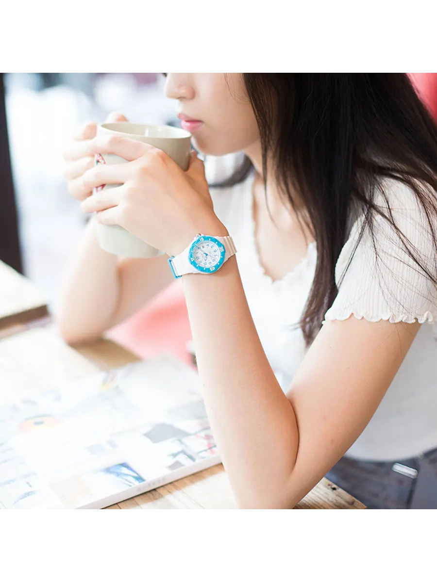 Часы CASIO Waterproof Sports Quartz BlueWhite Analog — изображение 4 из 4, оттенок мульти