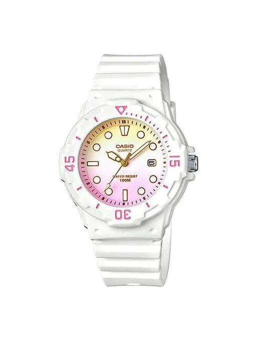 Часы CASIO Waterproof Sports White Analog — изображение 1 из 3, оттенок белый