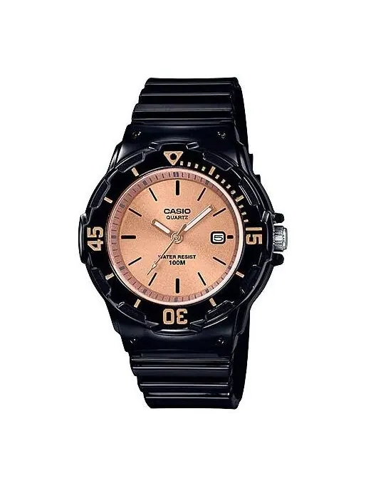 Часы CASIO Quartz Waterproof Sports Rose Gold Analog — изображение 1 из 3, оттенок розовый золотистый