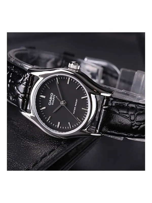 Часы CASIO ENTICER Series Retro Black Analog — изображение 1 из 3, оттенок черный