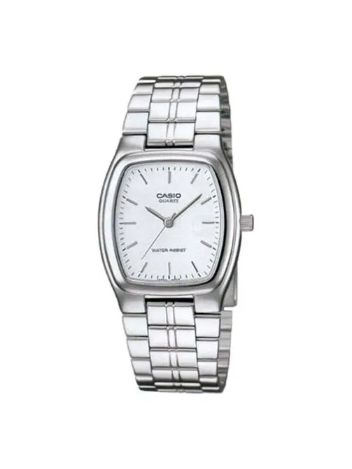 Часы CASIO Quartz Waterproof Silver Analog — изображение 1 из 4, оттенок серебряный
