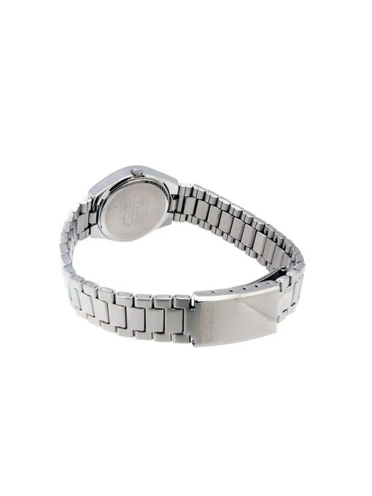Часы CASIO Stainless Steel Strap Silver Analog — изображение 2 из 2, оттенок серебряный