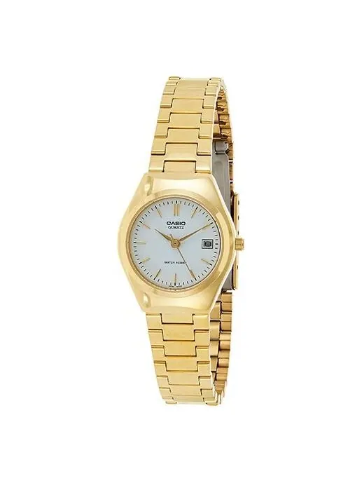 Часы CASIO Female DRESS Japan / South Korea Fashion White Analog — изображение 1 из 2, оттенок белый