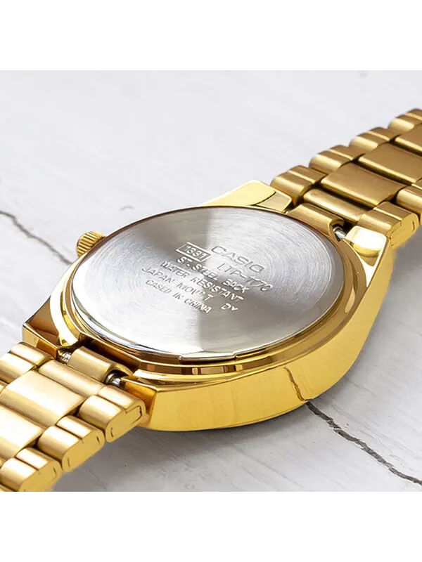 Часы CASIO Simplistic Casual Gold Analog — изображение 2 из 4, оттенок золото