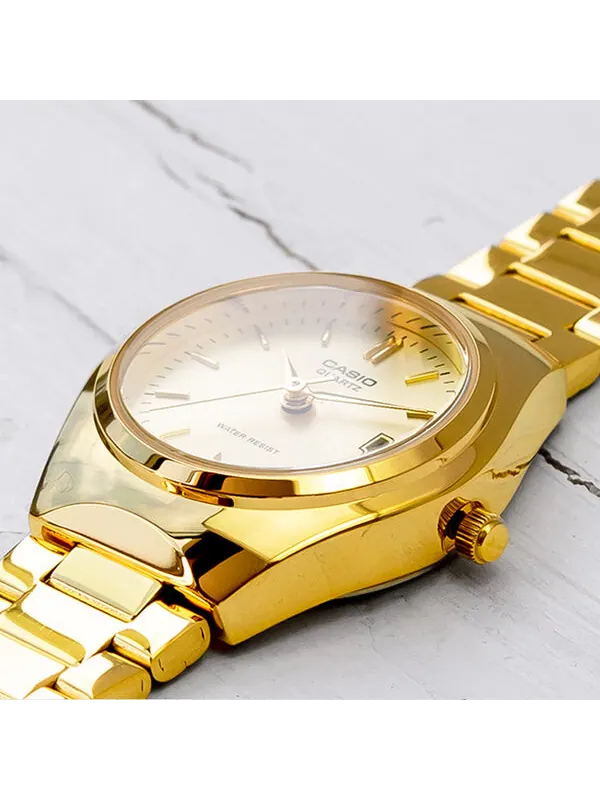 Часы CASIO Simplistic Casual Gold Analog — изображение 4 из 4, оттенок золото