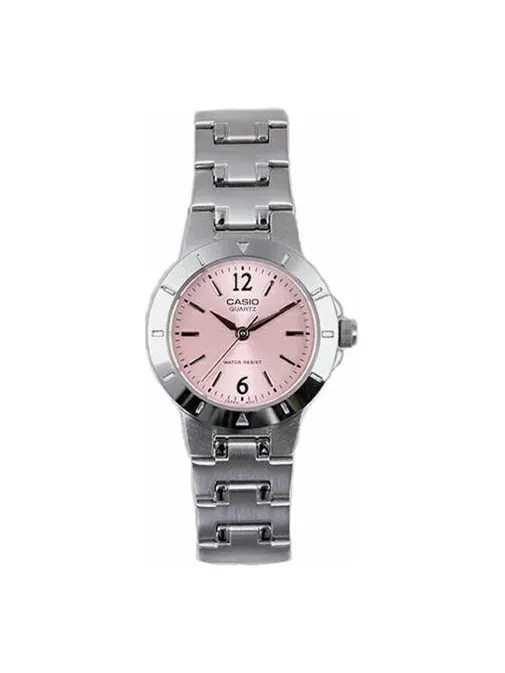 Часы CASIO Quartz Waterproof Silver Analog — изображение 1 из 4, оттенок серебряный