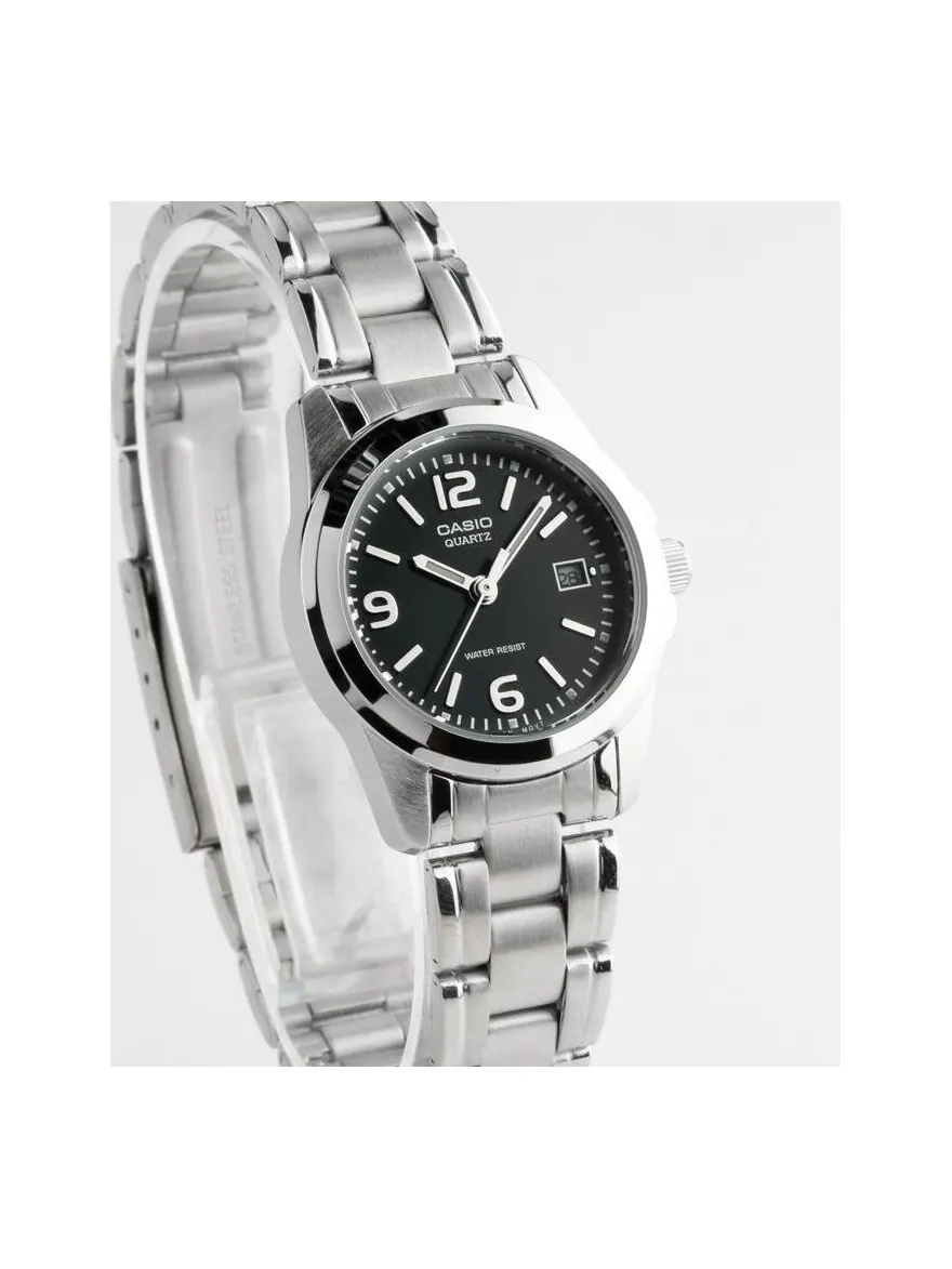 Часы CASIO STANDARDSeries Quartzes Golden/Black Dial Black Analog — изображение 1 из 1, оттенок черный