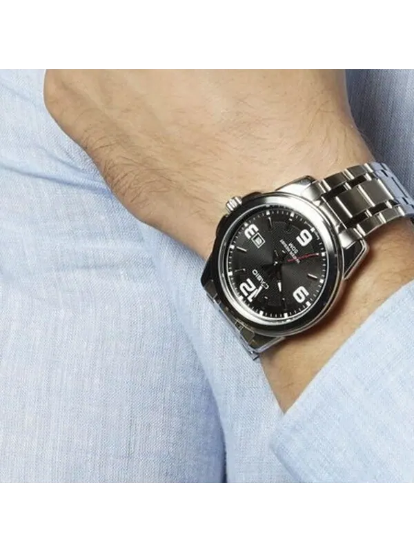 Часы CASIO Classic Fashion Hand Series Quartz Business Silver Analog — изображение 2 из 4, оттенок серебряный