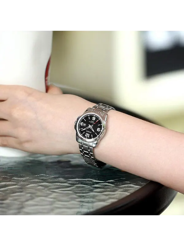 Часы CASIO Classic Fashion Hand Series Quartz Business Silver Analog — изображение 3 из 4, оттенок серебряный
