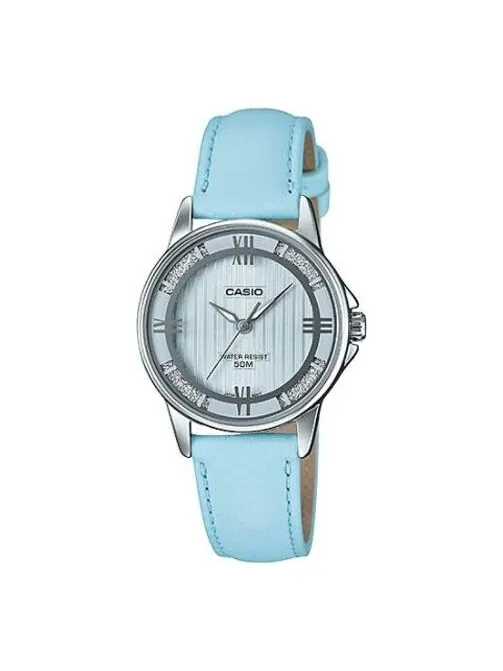 Часы Casio Influencer Fashion Business Analog Watch 'Light Blue' — изображение 1 из 3, оттенок синий