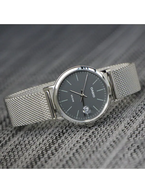 Часы CASIO Hand Calendar Wrist Gray Analog — изображение 2 из 2, оттенок серый