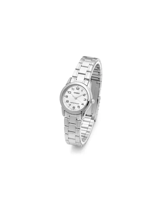 Часы CASIO Quartz Waterproof Silver Analog — изображение 2 из 4, оттенок серебряный