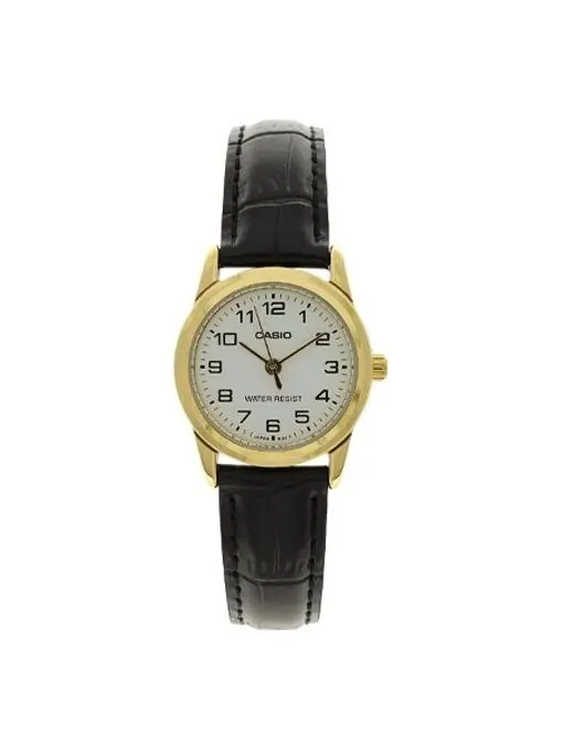 Часы CASIO Quartz Waterproof White Analog — изображение 1 из 2, оттенок белый