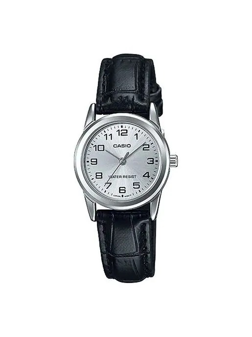 Часы CASIO Quartz Waterproof Silver Analog — изображение 1 из 2, оттенок серебряный