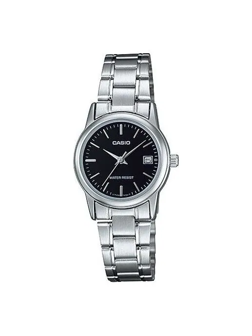Часы CASIO Quartz Waterproof Silver Analog — изображение 1 из 2, оттенок серебряный