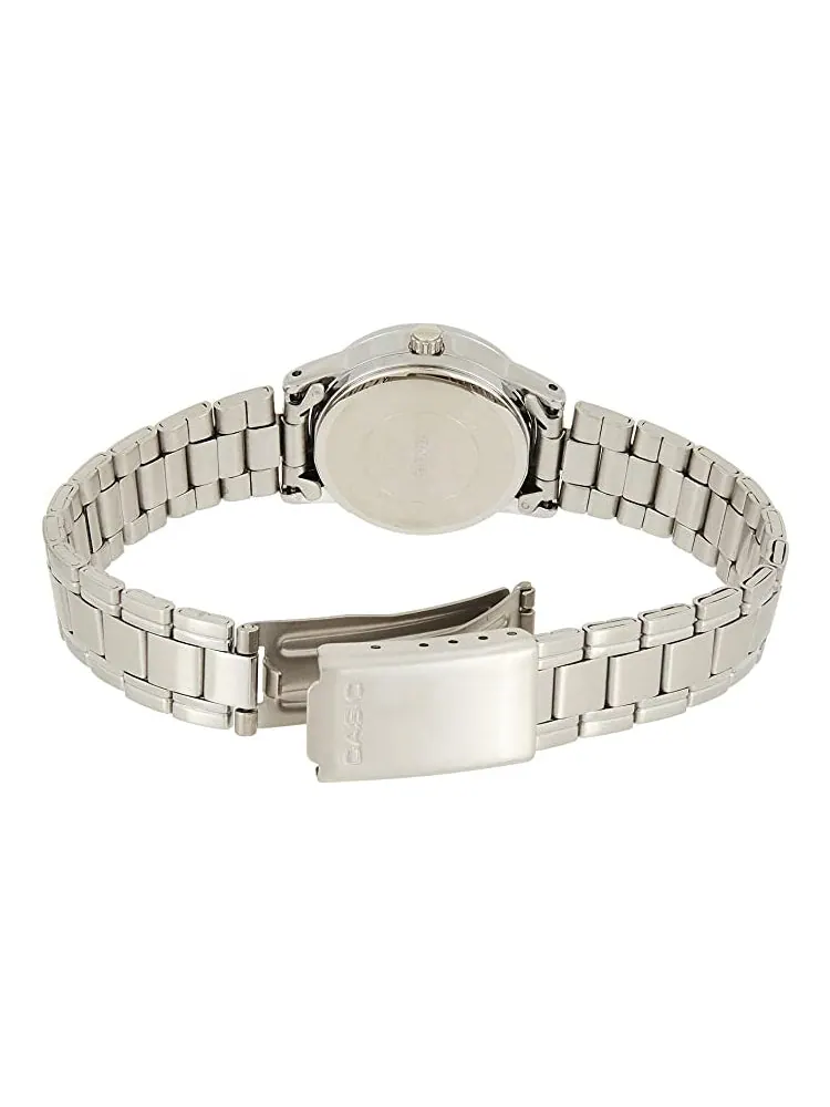 Часы CASIO Quartz Stainless Steel Strap Silver Analog — изображение 2 из 3, оттенок серебряный