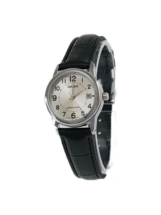 Часы CASIO Quartz Waterproof Silver Analog — изображение 1 из 3, оттенок серебряный