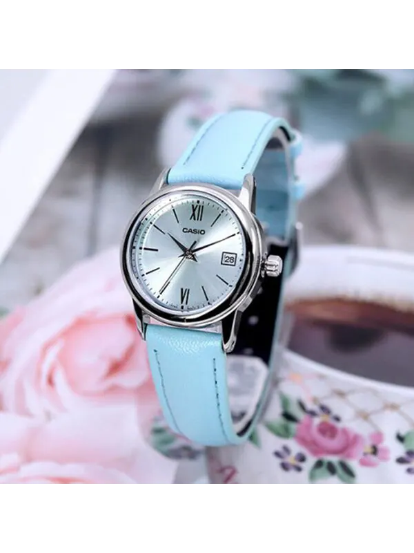 Часы CASIO DRESSSeries Business es Blue Analog — изображение 2 из 2, оттенок синий