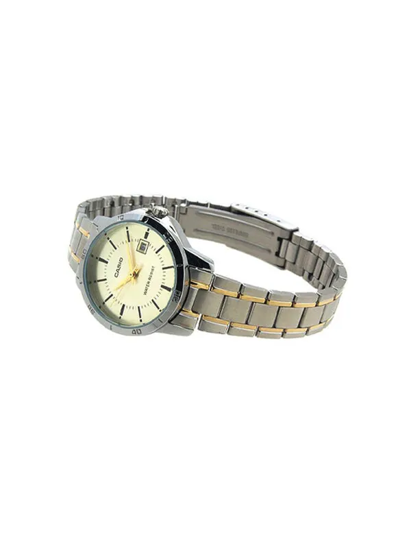 Часы CASIO DRESS Series Classic PointerStainless Steel Strap Golden Quartz Waterproof Gold Dial — изображение 2 из 4
