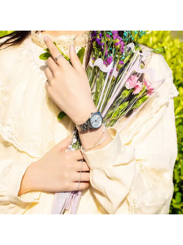 Часы CASIO Waterproof Stainless Steel Strap Quartz Silver Analog — изображение 2 из 3, оттенок серебряный