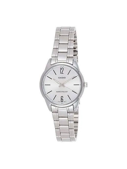 Часы CASIO Quartz Waterproof White Analog — изображение 1 из 3, оттенок белый