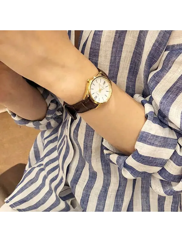 Часы CASIO Quartz Waterproof Brown Analog — изображение 3 из 3, оттенок коричневый