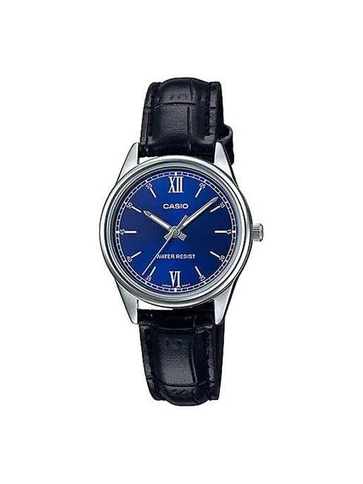 Часы analog 'cobalt blue silver' Casio — изображение 1 из 4, оттенок синий/серебристый