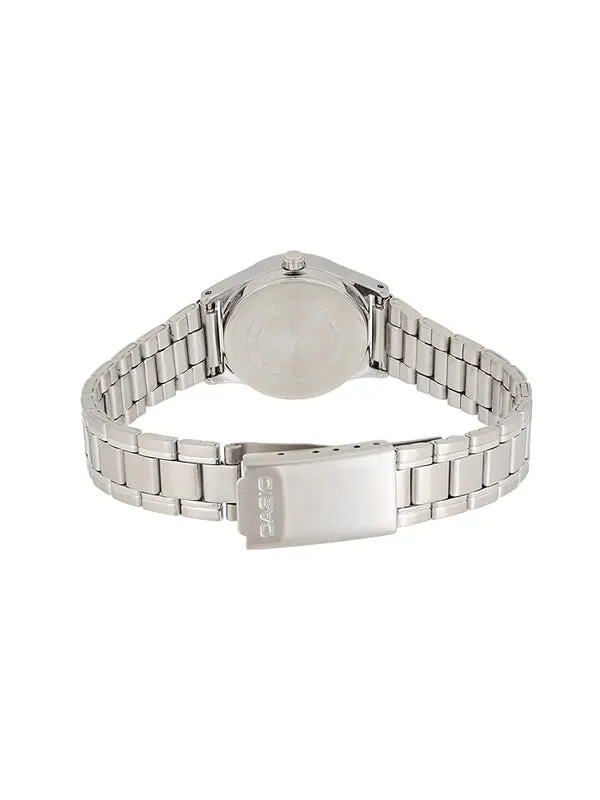 Часы CASIO Steel Bracelet Water Resistant Quartz Waterproof White Analog — изображение 3 из 4, оттенок белый