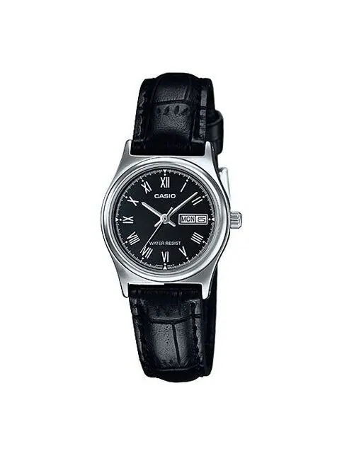 Часы CASIO Quartz Waterproof Black Analog — изображение 1 из 3, оттенок черный