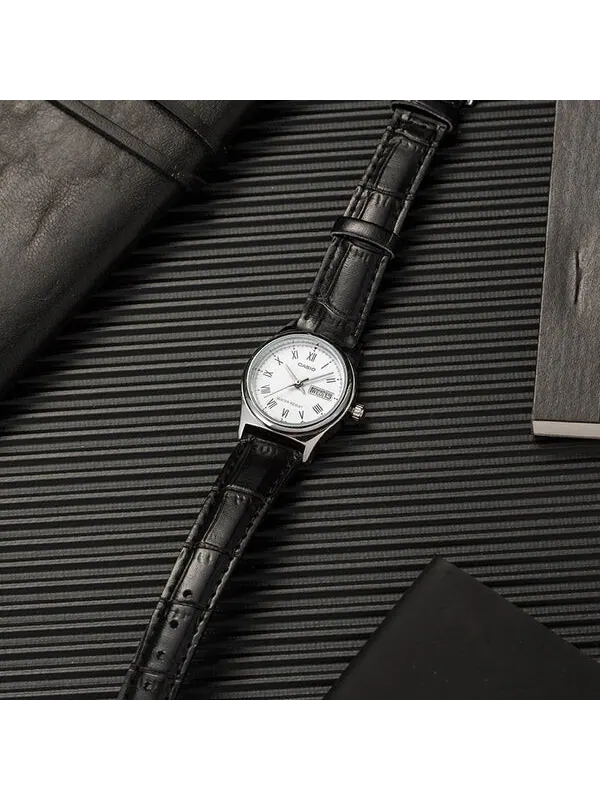Часы CASIO Quartz Waterproof Black Analog — изображение 2 из 4, оттенок черный