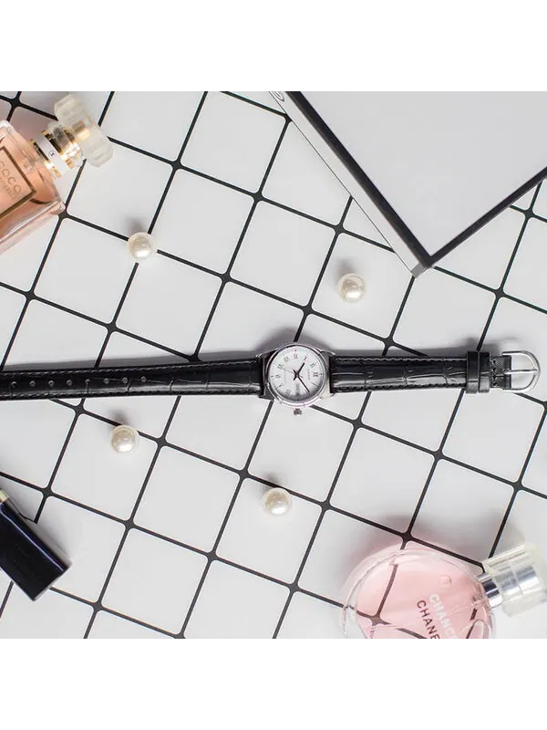 Часы CASIO Quartz Waterproof Black Analog — изображение 3 из 4, оттенок черный