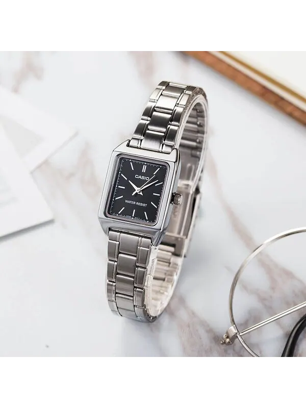 Женские наручные часы Casio LTP-V007D-1E — изображение 2 из 4, оттенок черный