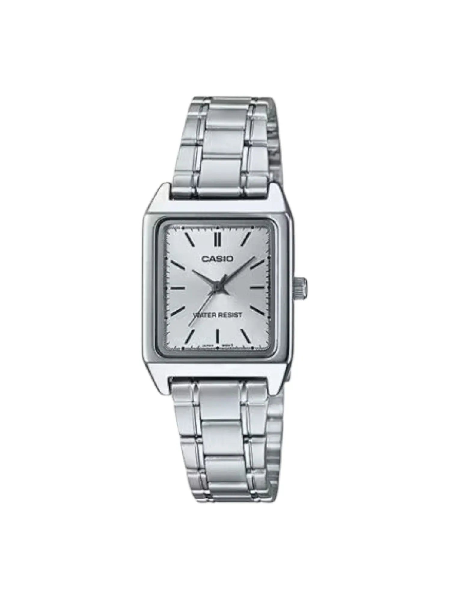 Casio Standard Stainless Steel Band Water Resistant 'Silver' — изображение 1 из 1, оттенок серебряный
