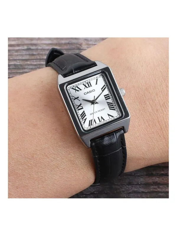 Часы CASIO Quartz Waterproof SilverBlack Analog — изображение 1 из 1, оттенок черный