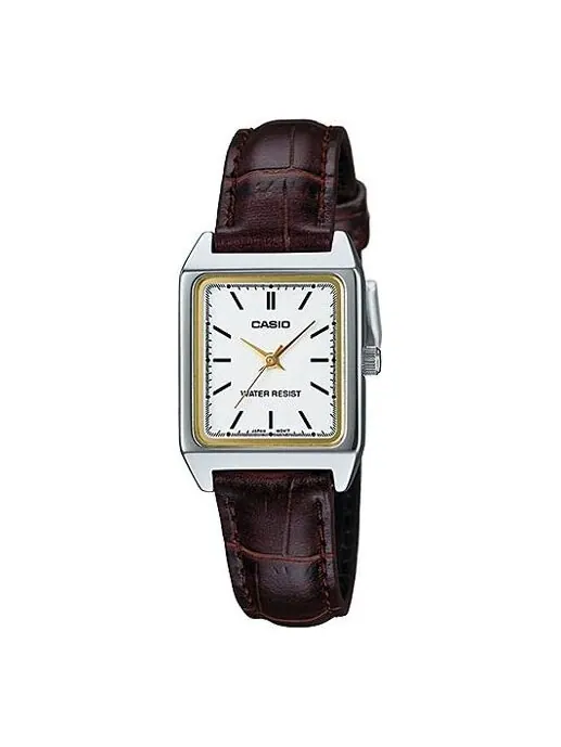 Часы CASIO Female DRESS Japan / South Korea Fashion Quartz Brown Analog — изображение 1 из 4, оттенок коричневый