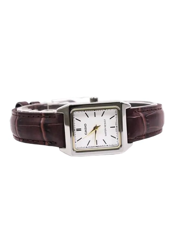 Часы CASIO Female DRESS Japan / South Korea Fashion Quartz Brown Analog — изображение 2 из 4, оттенок коричневый