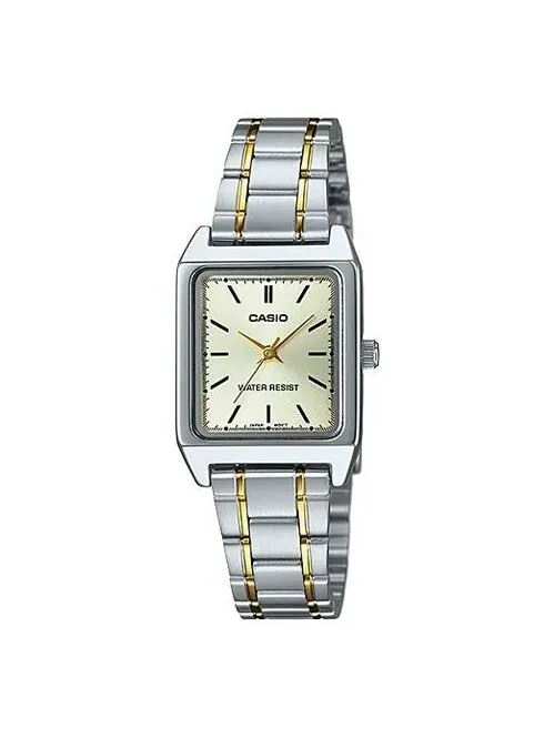 Часы CASIO Quartz Waterproof Gold Analog — изображение 1 из 2, оттенок золото