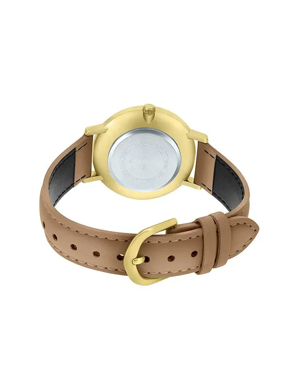 Часы CASIO DRESS Minimalistic Business quartz Watch Brown Analog — изображение 2 из 4, оттенок коричневый
