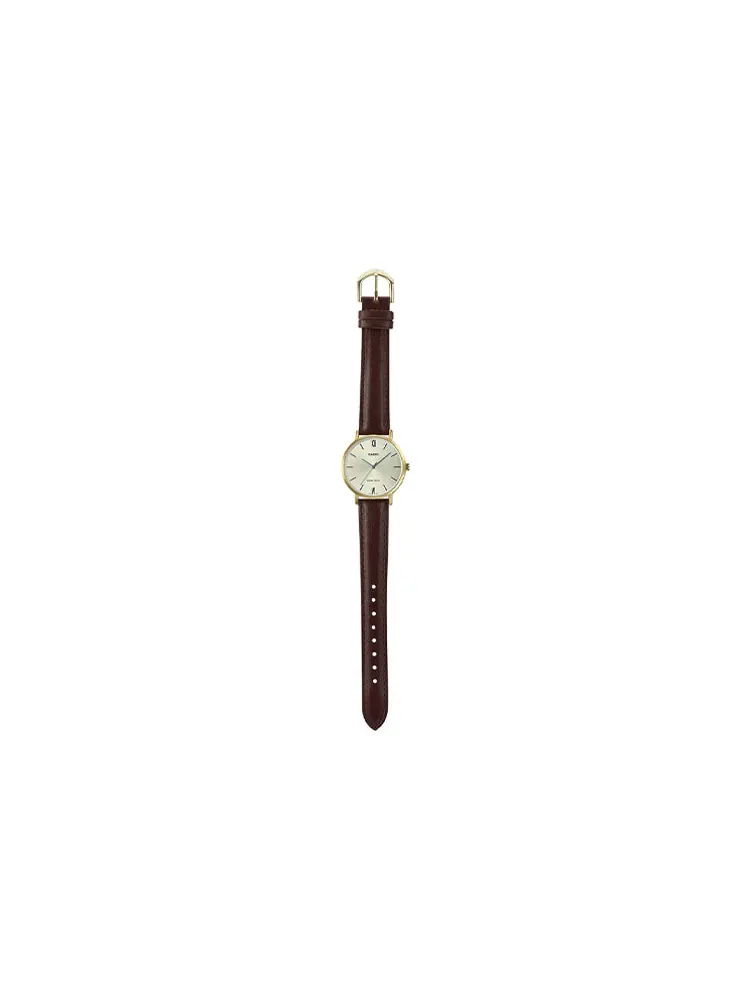 Часы CASIO Quartz Waterproof Brown Analog — изображение 3 из 5, оттенок коричневый