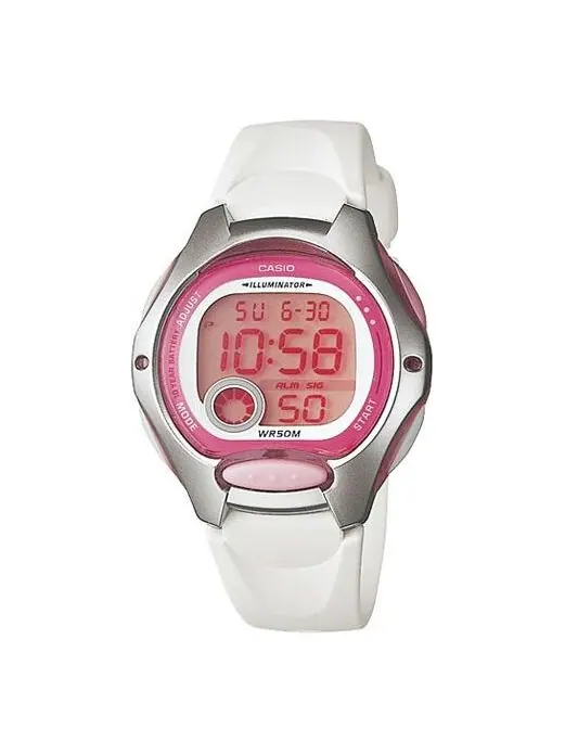 Часы CASIO Sports Quartz Waterproof Pink Digital — изображение 1 из 3, оттенок розовый